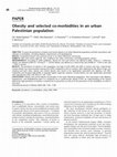 Research paper thumbnail of Obesity and selected co-morbidities in an urban Palestinian population