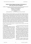 Research paper thumbnail of Analysis of Some Solutions that Improve Performances of Plate-Type Electrostatic Precipitators