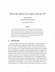 Research paper thumbnail of Sullivant, J. Ryan. 2016. Informe del zapoteco de Coatecas Altas de 1911