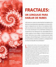 Research paper thumbnail of Fractales: un lenguaje para hablar de nubes