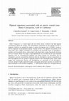 Research paper thumbnail of Pigment signatures associated with an anoxic coastal zone: Bahia Concepcion, Gulf of California