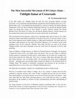 Research paper thumbnail of The Most Successful Movement of 20 Century Islam – Tablighi Jamat at Crossroads