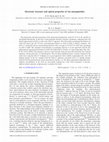 Research paper thumbnail of Electronic structure and optical properties of CuGaS 2 and CuInS 2 solar cell materials