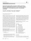 Research paper thumbnail of Integrated spatial health assessment of yellow perch (Perca flavescens) populations from the St. Lawrence River, Quebec, Canada) part A: physiological parameters and pathogen assessment