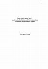 Research paper thumbnail of Poder central, poder local. Funcionarios borbónicos en el Tucumán colonial. Un estudio de Antropología Política.