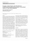 Research paper thumbnail of Prevalence, clinical features, and CPAP adherence in REM-related sleep-disordered breathing: a cross-sectional analysis of a large clinical population