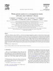 Research paper thumbnail of Whole genome analysis in a consanguineous family with early onset Alzheimer's disease