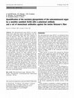 Research paper thumbnail of Quantification of the secretory glycoproteins of the subcommissural organ by a sensitive sandwich ELISA with a polyclonal antibody and a set of monoclonal antibodies against the bovine Reissner's fiber