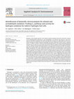 Research paper thumbnail of Identification of bimetallic electrocatalysts for ethanol and acetaldehyde oxidation: Probing C 2-pathway and activity for hydrogen oxidation for indirect hydrogen fuel cells