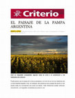 Research paper thumbnail of EL PAISAJE DE LA PAMPA ARGENTINA