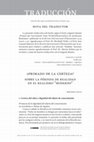 Research paper thumbnail of Traduccion Primado de la Certeza de Berthold Wald