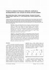 Research paper thumbnail of Estudo da oxidação do limoneno utilizando catalisadores metaloporfirínicos com variação do sistema solvente/oxidante