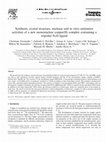 Research paper thumbnail of Synthesis, crystal structure, nuclease and in vitro antitumor activities of a new mononuclear copper(II) complex containing a tripodal N 3O ligand