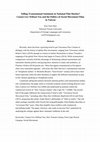 Research paper thumbnail of Selling Transnational Sentiment in National Film Market? Cannot Live Without You and the Politics of Social Movement Films in Taiwan