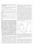 Research paper thumbnail of Measurement of stellar age from uranium decay