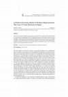 Research paper thumbnail of A Political Economy Model of Workers Representation: The Case of Union Elections in Spain