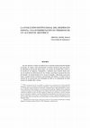 Research paper thumbnail of La evolución institucional del despido en españa: una interpretación en términos de un accidente histórico