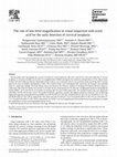 Research paper thumbnail of The role of low-level magnification in visual inspection with acetic acid for the early detection of cervical neoplasia