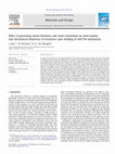 Research paper thumbnail of Effect of governing metal thickness and stack orientation on weld quality and mechanical behaviour of resistance spot welding of AA5754 aluminium