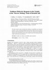 Research paper thumbnail of Nonlinear Dielectric Response in the Vicinity of the “Inverse Melting” Point of Rochelle Salt