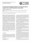 Research paper thumbnail of Two dimensional modelling of flood flows and suspended sediment transport: the case of Brenta River