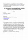 Research paper thumbnail of Bring-Your-Own-Device or prescribed mobile technology? Investigating student device preferences for mobile learning