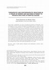 Research paper thumbnail of THERAPEUTIC AND NONTHERAPEUTIC REACTIONS IN A GROUP OF NURSES AND DOCTORS IN TURKEY TO PATIENTS WHO HAVE ATTEMPTED SUICIDE