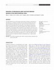 Research paper thumbnail of Detection of Helicobacter pylori and fecal indicator bacteria in five North American rivers