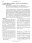 Research paper thumbnail of A Modular Approach to Sustainability Assessment and Decision Support in Chemical Process Design