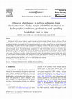 Research paper thumbnail of Dinocyst distribution in surface sediments from the northeastern Pacific margin (40–60°N) in relation to hydrographic conditions, productivity and upwelling