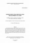 Research paper thumbnail of Superconducting proton linac development at CERN