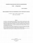 Research paper thumbnail of High gradient tests of an 88 MHz RF cavity for muon cooling