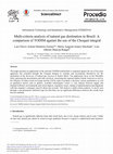 Research paper thumbnail of Multicriteria analysis of natural gas destination in Brazil: An application of the TODIM method