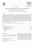 Research paper thumbnail of Metabolic engineering approaches for lactic acid production