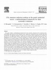 Research paper thumbnail of CO2 emission reduction policies in the greek residential sector: a methodological framework for their economic evaluation