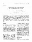 Research paper thumbnail of Lipid composition of the vacuolar membrane of Acer pseudoplatanus cultured cells