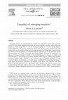 Research paper thumbnail of The costs of equity trading in emerging markets