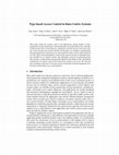 Research paper thumbnail of Type-based Access Control in Data-Centric Systems