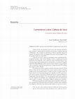 Research paper thumbnail of Comentários sobre Cabeza de Vaca