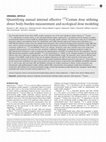 Research paper thumbnail of Quantifying annual internal effective 137Cesium dose utilizing direct body-burden measurement and ecological dose modeling