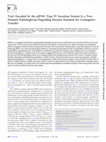 Research paper thumbnail of TraG encoded by the pIP501 type IV secretion system is a two-domain peptidoglycan-degrading enzyme essential for conjugative transfer