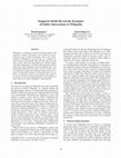 Research paper thumbnail of Temporal Motifs Reveal the Dynamics of Editor Interactions in Wikipedia