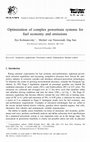 Research paper thumbnail of Optimization of complex powertrain systems for fuel economy and emissions