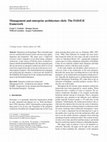 Research paper thumbnail of Management and Architecture Click: The FAD (E) E Framework