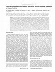 Research paper thumbnail of Natural Polyphenols that Display Anticancer Properties through Inhibition of Kinase Activity