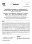 Research paper thumbnail of Diamondoid hydrocarbons as a molecular proxy for thermal maturity and oil cracking: Geochemical models from hydrous pyrolysis