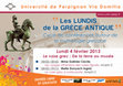 Research paper thumbnail of "Le vase grec à notre porte". Les LUNDIS de la GRÈCE ANTIQUE, cycle de conférences autour de la mythologie grecque, Université de Perpignan, 2013