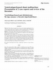 Research paper thumbnail of Ventriculoperitoneal shunt malfunction: Presentation of 2 case reports and review of the literature