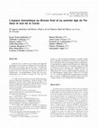 Research paper thumbnail of L’espace domestique au Bronze final et au premier âge du Fer dans le sud de la Corse