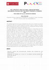 Research paper thumbnail of ART, CREATIVITY AND CULTURAL LABOUR BETWEEN NEOLIBERAL DEVICES AND THE DRIVE TOWARDS A COMMON USE. THE CASE OF S.A.L.E.-DOCKS IN VENICE